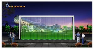 Laut Desain Air Mancur Dubai Bank Dalam Tali Tirai - Product Image 3