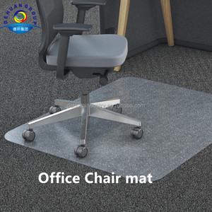 Ultimat Pvc Smooth Posteriore Sedia Mat per Pavimenti Duri, chiaro, 47X35, rettangolare - Product Image 1