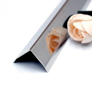 NIUYUAN 직각 L 모양 코너 가드 금속 스트립 V 모양 스테인레스 스틸 타일 트림 - Product Image 2