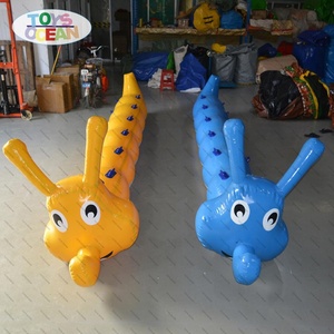 6人動物のワームインフレータブルレーシングチームビルディングゲーム - Product Image 3