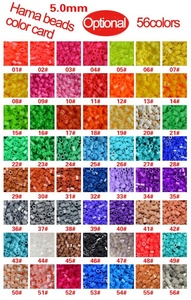 Đồ Chơi Trẻ Em An Toàn Chất Liệu Cao Cấp Moq Thấp Bộ Hạt Hama Perler Tự Làm Tùy Chỉnh 5Mm Bảng Chốt - Product Image 5