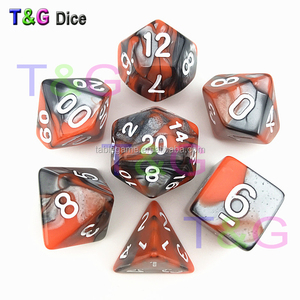 T & G חידוש קוביות סט כפול צבע דיגיטלי עבור MTG RPG משחק לוח D & D