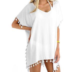 Wholesale Sexy Women Beach Swimsuit Cover up Tassel Bikini Swimwear <strong>Sarong</strong> <strong>Wrap</strong> - Product Image 6