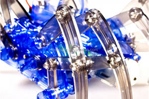 1 عدة 6 الساقين 18 شعبة الشؤون المالية روبوت روبوت العنكبوت الأسود قوس التبعي ستينت( مع أجهزة) - Product Image 3