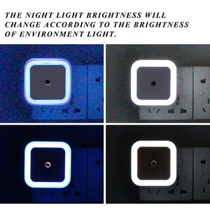 Nuova moda LED <span class=keywords><strong>luce</strong></span> notturna EU US Plug colori novità lampada da letto per il regalo della camera dei bambini luci colorate romantiche - Product Image 3