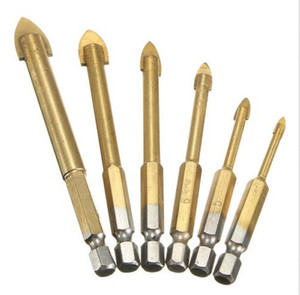 1/4 Zoll Hartmetalls pitze Keramik Porzellan fliesen Schneiden Glas bohrer für Glas fliesen Trockenbau - Product Image 1