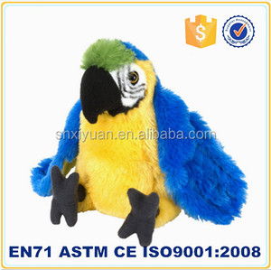 Tuỳ Chỉnh <span class=keywords><strong>Red</strong></span> <span class=keywords><strong>Macaw</strong></span> Nhồi Bông Dễ Thương Trẻ Em Đồ Chơi Sang Trọng Parrot - Product Image 3