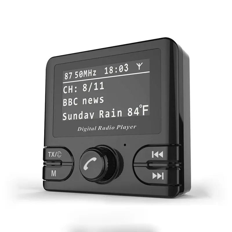 Dab/dab fm rds цифровой радиоприемник mp3/aux BT Автомобильный fm-передатчик
