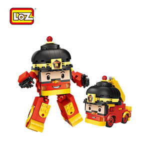 Loz robot transformación corea del coche juguetes <span class=keywords><strong>anime</strong></span> acción figura niños regalos - Product Image 1