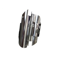 Service de découpe laser et de poinçonnage de tubes en acier inoxydable poli miroir, fabrication sur mesure OEM/ODM, production à haut volume