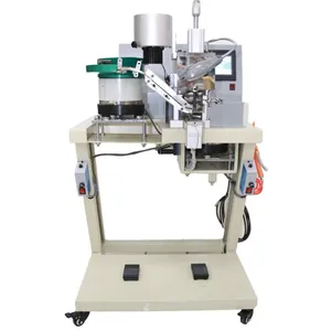 Large small scale clothing factory using industrial button sewing fixing pin button machine