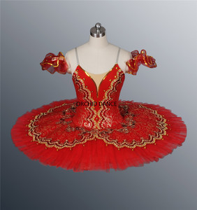 Costume de <span class=keywords><strong>tutu</strong></span> de ballet professionnel <span class=keywords><strong>pas</strong></span> <span class=keywords><strong>cher</strong></span> à 12 couches pour filles et adultes, bleu oiseau - Product Image 6