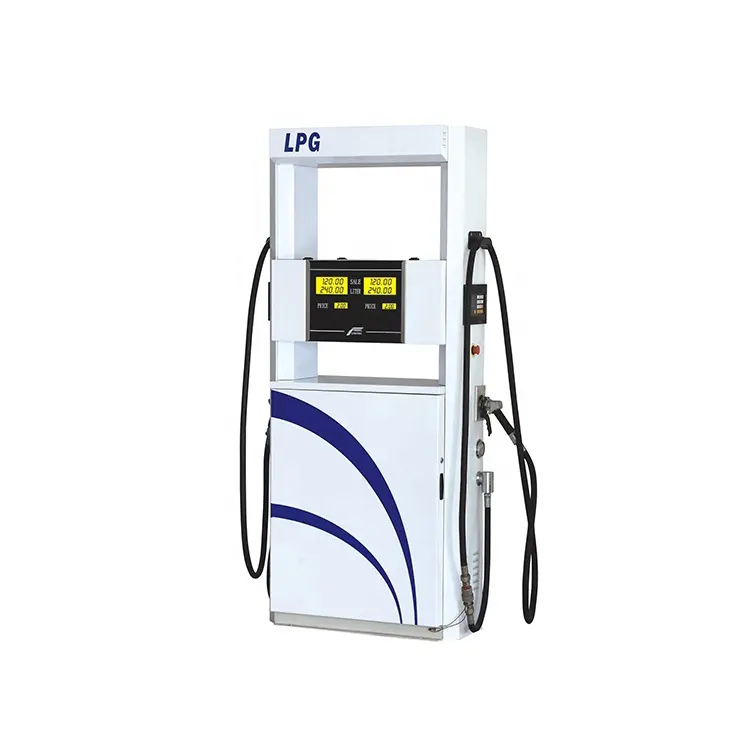 Distributeur de carburant diesel haute performance série gpl, unité de pompe à double tuyaux, deux pompes, distribution mobile de carburant