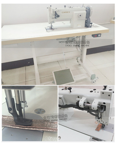 Golden Choice GC0628 Thức Ăn Hỗn Hợp Flatbed Single Needle Heavy Duty Lockstitch Máy May - Product Image 3