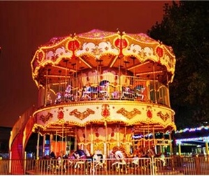 Parc d'attractions Marry Go Round 24 Sièges Carrousel Manèges à vendre - Product Image 3