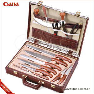 Vana — ensemble de <span class=keywords><strong>couteaux</strong></span> de ligne royalisme, ensemble avec boîte cadeau ou étui en cuir, 13 pièces 25 pièces - Product Image 4