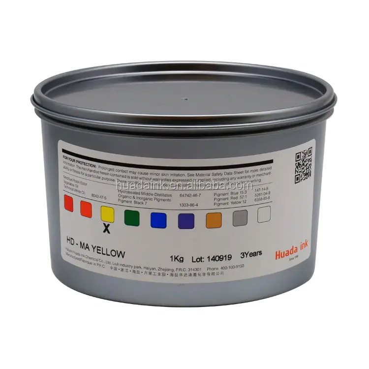 Hohe und stabile Qualität HD-G Serie Blatt Offsetdruck farbe für Drucker