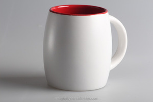 fotografici personalizzati tazze in rilievo logo rosso dentro a colori tazze di ceramica - Product Image 3