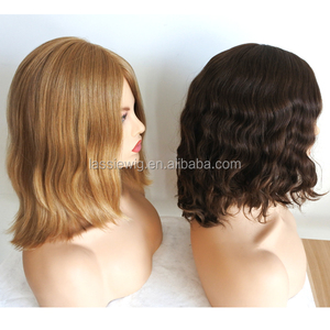 Stunning Ebraica Kosher Certified Natural colore <span class=keywords><strong>biondo</strong></span> Parrucca Capelli Europei Con <span class=keywords><strong>Oro</strong></span> - Product Image 5