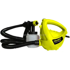 110V 220V 450W Valla de pared industrial HVLP Airess Pulverizador de pintura de látex Pistola pulverizadora de pintura a base de agua de energía eléctrica portátil