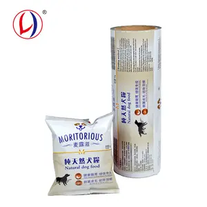 Gelamineerd Plastic Roll Film Sachet Verpakking Materiaal Voor Pet Food