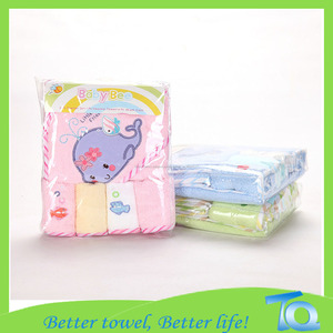Bébé broderie <span class=keywords><strong>gant</strong></span> de toilette / enfants <span class=keywords><strong>sweat</strong></span> à capuche animaux serviettes - Product Image 1