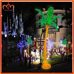 Excellent IP65 <strong>Outdoor</strong> Waterproof Holiday Event Decoration Palm <strong>Tree</strong> Light Artificial Led <strong>Lighted</strong> Coconut <strong>Tree</strong> - Product Image 6