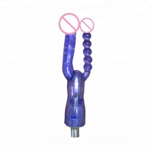 Doppia Testa Dildo Anale per Accessori Per Macchine Del Sesso Orgasmo Vagina Vibratore Attaccamento - Product Image 6