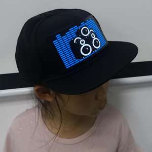 Mũ El Panel Nhấp Nháy Tùy Chỉnh, Đèn Kích Hoạt Bằng Âm Thanh Tiệc Tùng Hàng Mới Về - Product Image 6