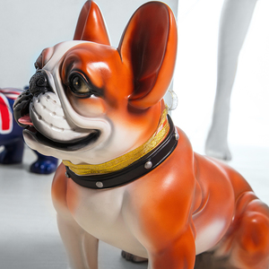 Kevin3 tùy chỉnh nhựa Dog mannequin đầy màu sắc hiển thị động vật mannequin cho cửa hàng trang trí - Product Image 3