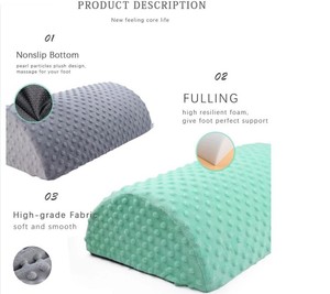 <span class=keywords><strong>Coussin</strong></span> de repos de pied en forme de goutte, oreiller de traversin, repose-pied, sous le bureau, 1 pièce - Product Image 6