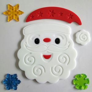 <span class=keywords><strong>Autocollants</strong></span> en gel de bonhomme de neige de Noël de haute qualité en gros <span class=keywords><strong>pour</strong></span> fenêtres décoratives - Product Image 4