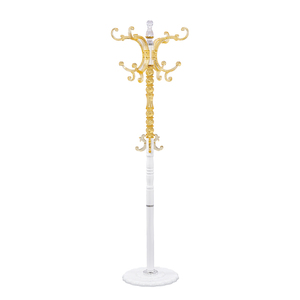 リビングルームアクリルコートハンガー金布木モダンポーチ衣類ラック - Product Image 2