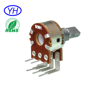 Odem 16mm 2 gang 10K 50K <span class=keywords><strong>100K</strong></span> Carbon phim quay điều khiển âm lượng 10k tuyến tính chiết - Product Image 4