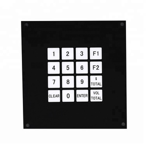 Customized Graphic Silver printing Good quality waterproofing Membrane <strong>Keyboard</strong> <strong>overlay</strong>