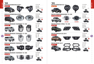Phụ Tùng Ô Tô Đèn Sương Mù Halogen Chất Lượng Cao Cho <span class=keywords><strong>NISSAN</strong></span> NOTE 2017 - Product Image 3