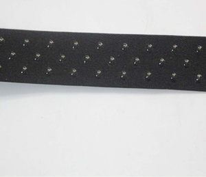 Vòng dots Silicone băng đàn hồi cho hàng may mặc, Non-Slip Silicone Gripper ban nhạc đàn hồi - Product Image 1