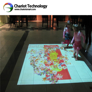 Máy Chiếu Tương Tác Sàn Chariot, Sàn 3D Với Hiệu Ứng Nước Hoạt Hình, Hiệu Ứng Hoa Và Như Vậy. - Product Image 4