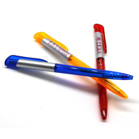 कार्यालय गौण क्रिस्टल प्लास्टिक बॉल पेन सुंदर लोकप्रिय स्कूल की आपूर्ति Ballpoint कलम