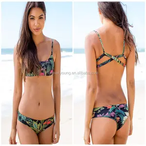 Haut de bikini tube pour filles, maillot de bain, sexy, 2019