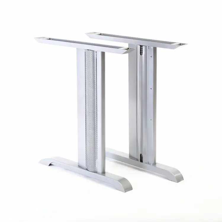 Industriële Moderne Messing Ijzer Groothandel Training Tafel Base Frame Dining Koffie Rvs Metalen Tafelpoten