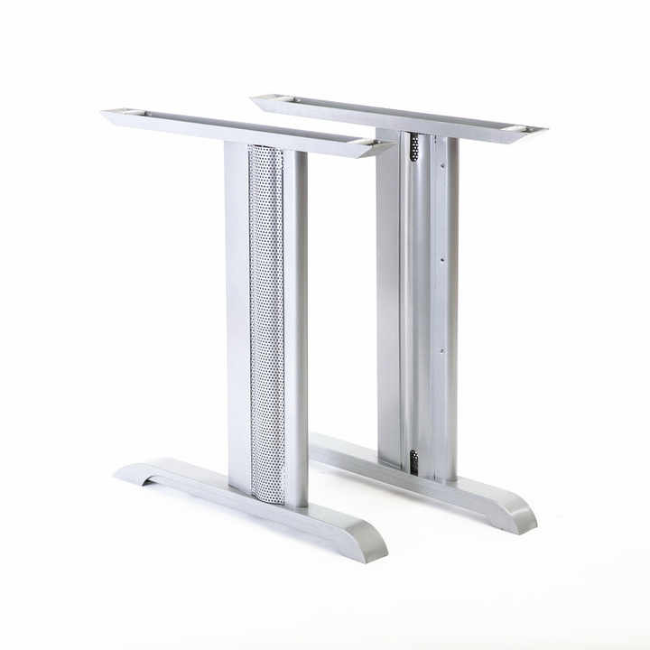 Industrial Modern Brass Iron Wholesale Training Table Base Frame Dining