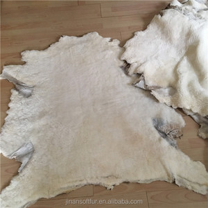 Lông Cừu Tự Nhiên 100% Lót Da Cừu Thô Da Cừu - Product Image 2