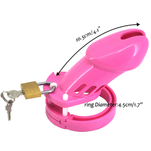 Adult Sex Toys Unieke Mannelijke Kuisheid Kit Plastic Cb Cock Kooien 5 Ringen <span class=keywords><strong>Penis</strong></span> Slot Vertraging Ejaculatie Cock <span class=keywords><strong>Ring</strong></span> - Product Image 2