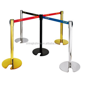 Chất lượng cao miễn phí đứng có thể thu vào hàng đợi cực/băng đứng/hàng đợi quản lý rào cản cho wellingtn sân bay - Product Image 4