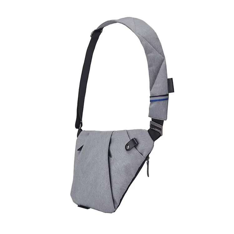 Fashion casual sling multifunctional male anti theft shoulder pack crossbody man lightweight single anti theft chest bag