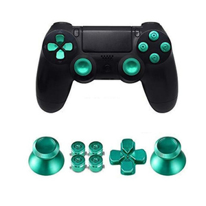 Aluminum Replacement Kit ABXY <strong>Buttons</strong> for <strong>PS4</strong> <strong>Controller</strong> Bullet <strong>Buttons</strong> Thumb Grips - Product Image 2
