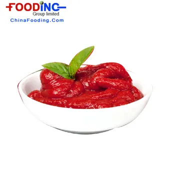 Food Grade Tomatenpuree 36-38% Drum Tomaat Concentraat In Armenië