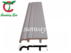 New nhiều lớp WPC tường ốp chân tường/pvc clip/WPC ốp chân tường board - Product Image 3