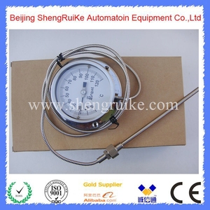 0-120C केशिका पैनल माउंट तापमान गेज - Product Image 2